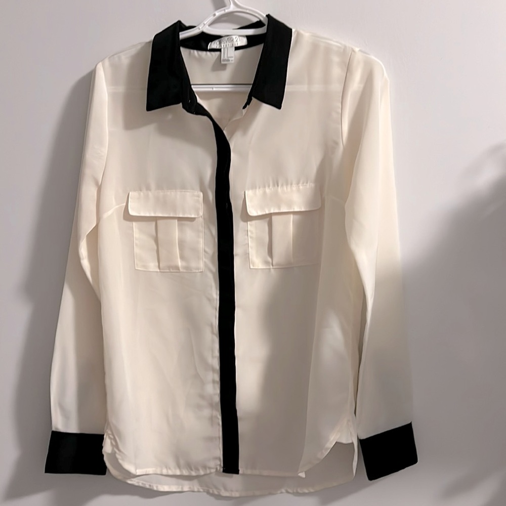 Forever 21 collared blouse